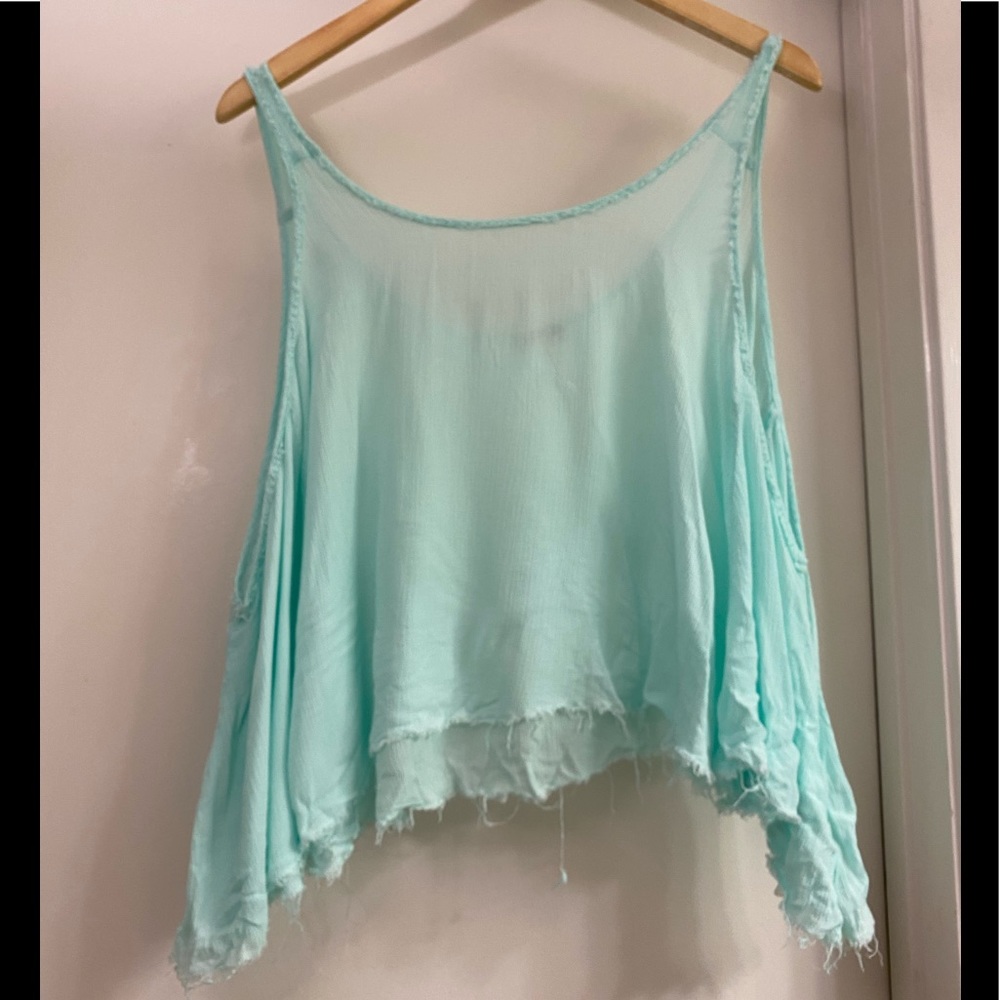 Free people cropped tank top